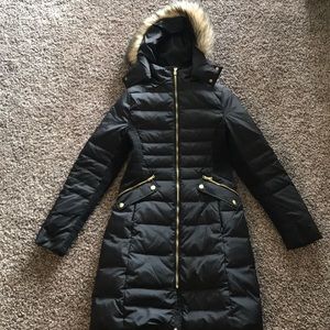 Express long down jacket